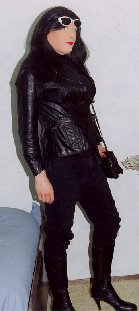 Leather Catwalk Outfit 1